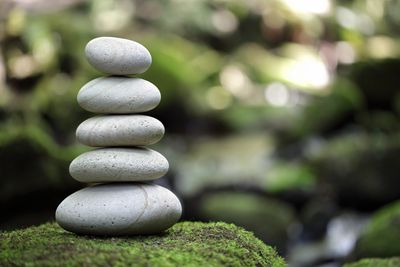 Zen stone stack